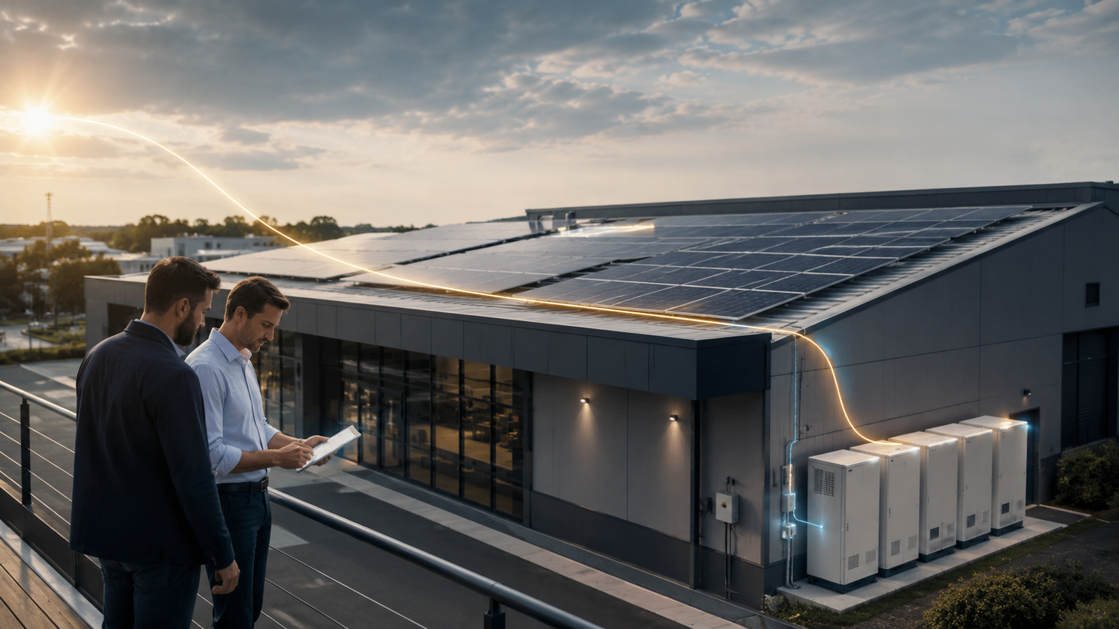 commercial solar battery