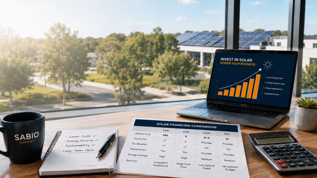 commercial solar financing options
